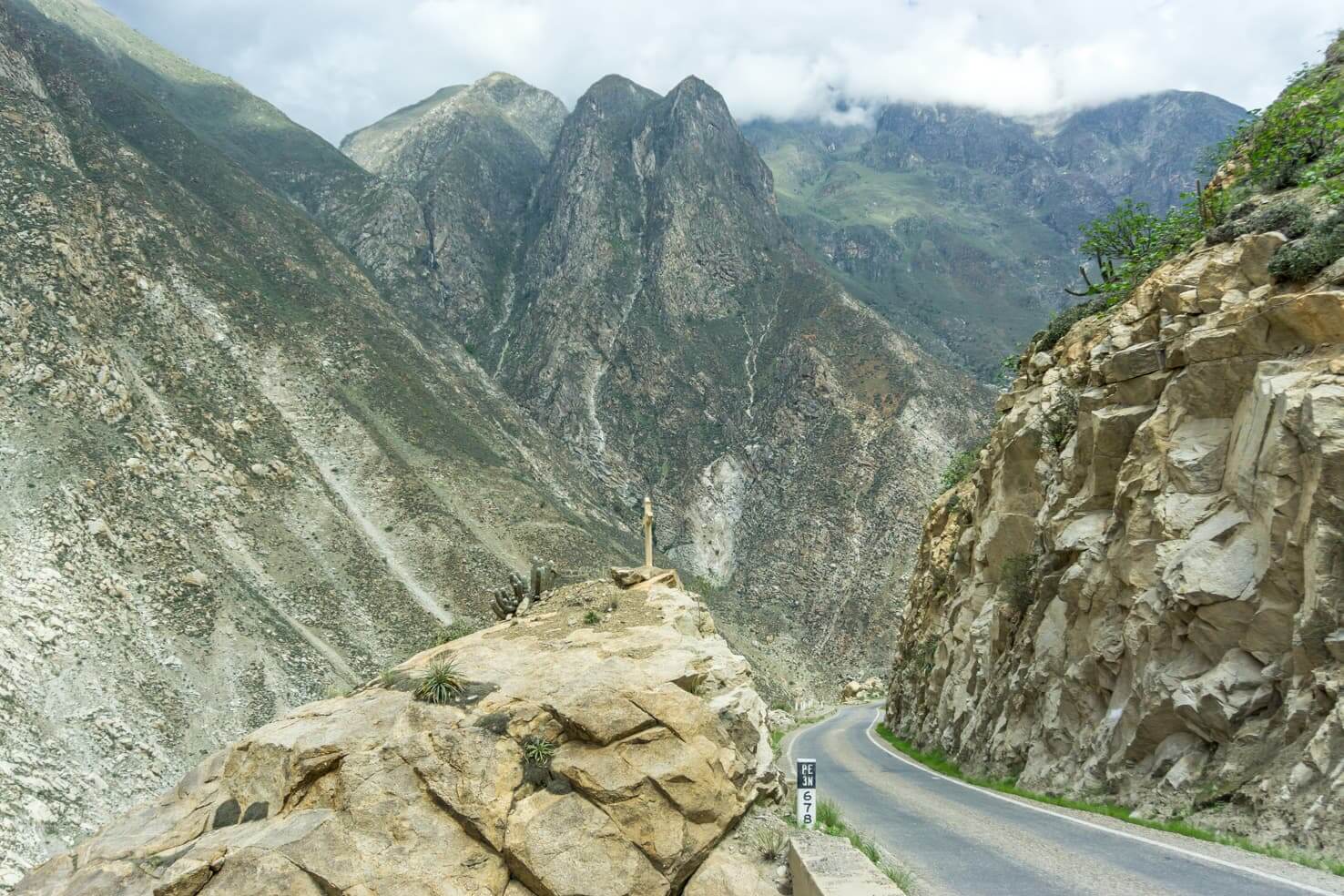 Canon del Pato in Peru - biking one of the world's most dangerous roads