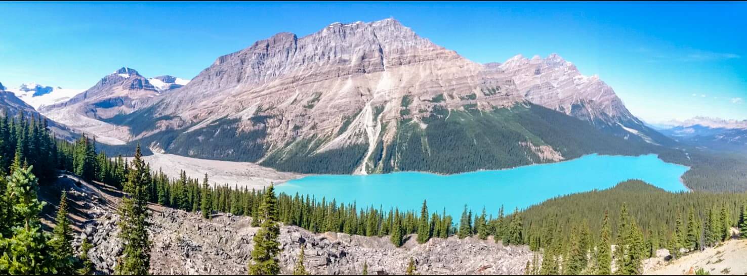 Peyto Lake, Canada - photoshopped or real
