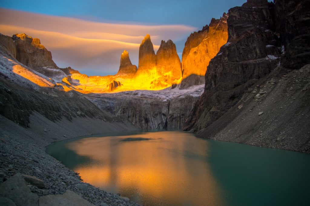 50 insane pictures of Chile to inspire your travels - W trek in Torres del Paine National Park, Patagonia, Chile