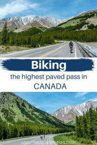 Highwood Pass, biking the highest paved pass in Canada