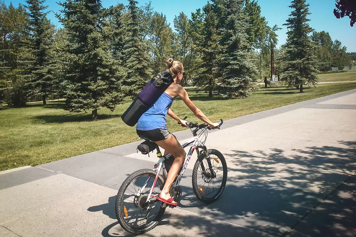 Things to do in Calgary in summer - Try yoga class in the park