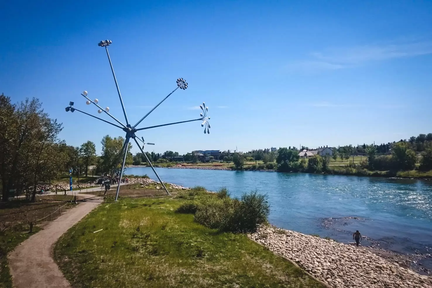 Things to do in Calgary in summer - Relax in St. Patrick’s Island Park