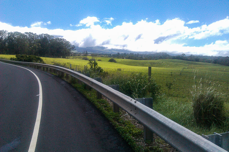 biking Haleakala volcano Maui
