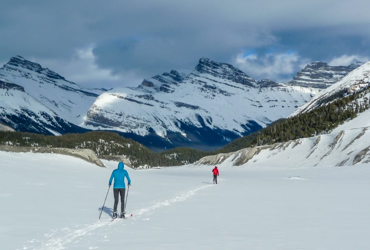 Cross Country Skiing in Banff National Park Area for All Levels
