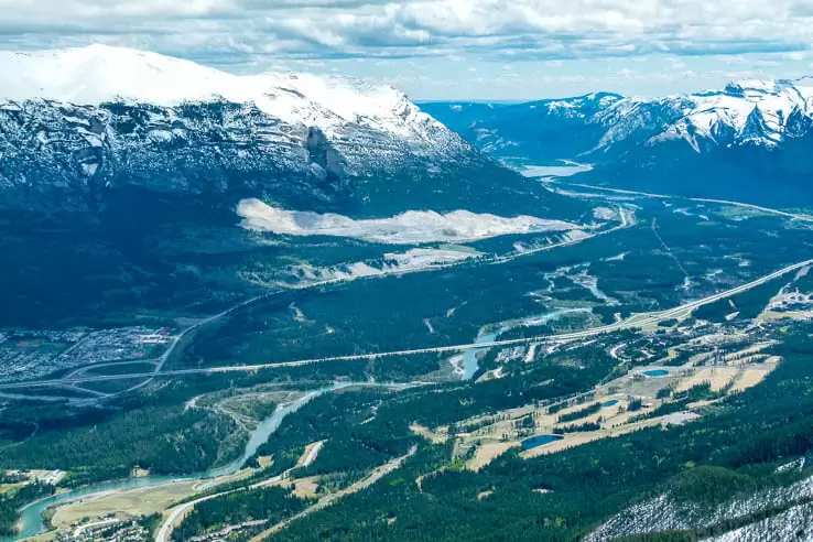 Hiking for the best views of Canmore and Canadian Rockies