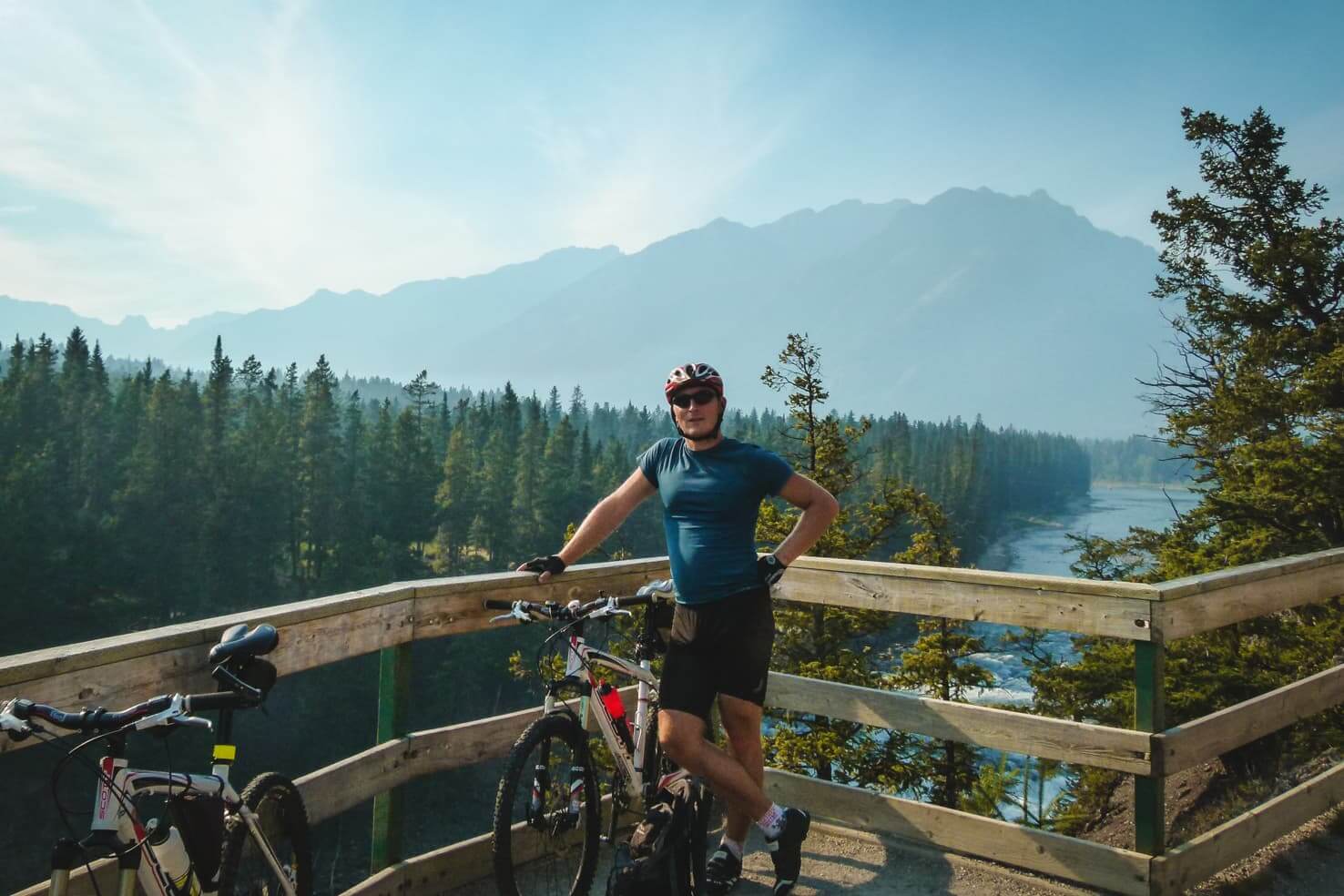 Bike trails around Banff - Tunnel Mountain
