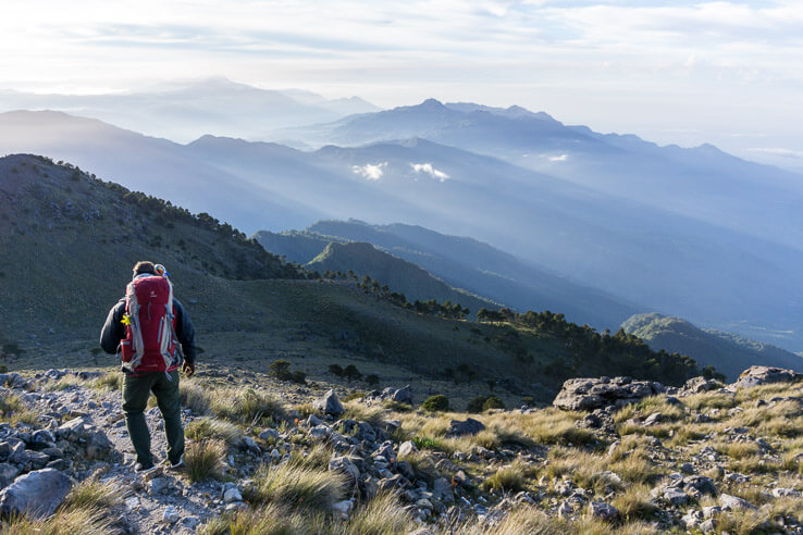 Hiking Tajumulco volcano, the highest mountain in Central America