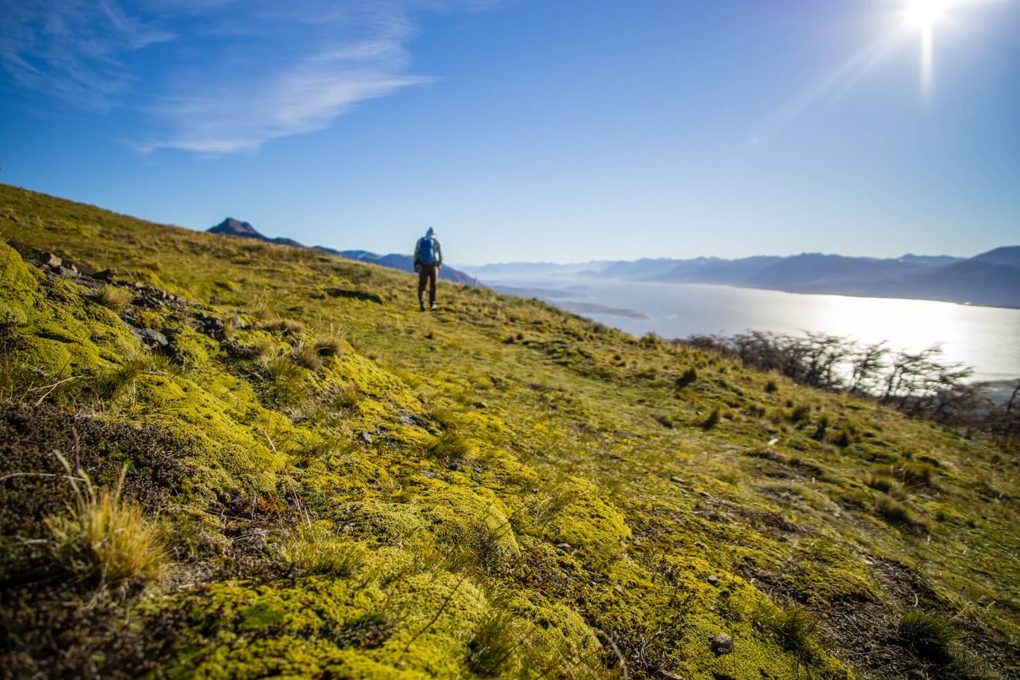 hiking on Cerro Bandero