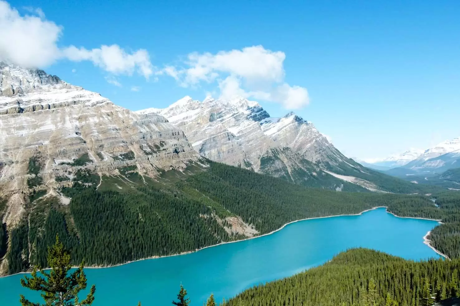 Peyto Lake, Canada - photoshopped or real