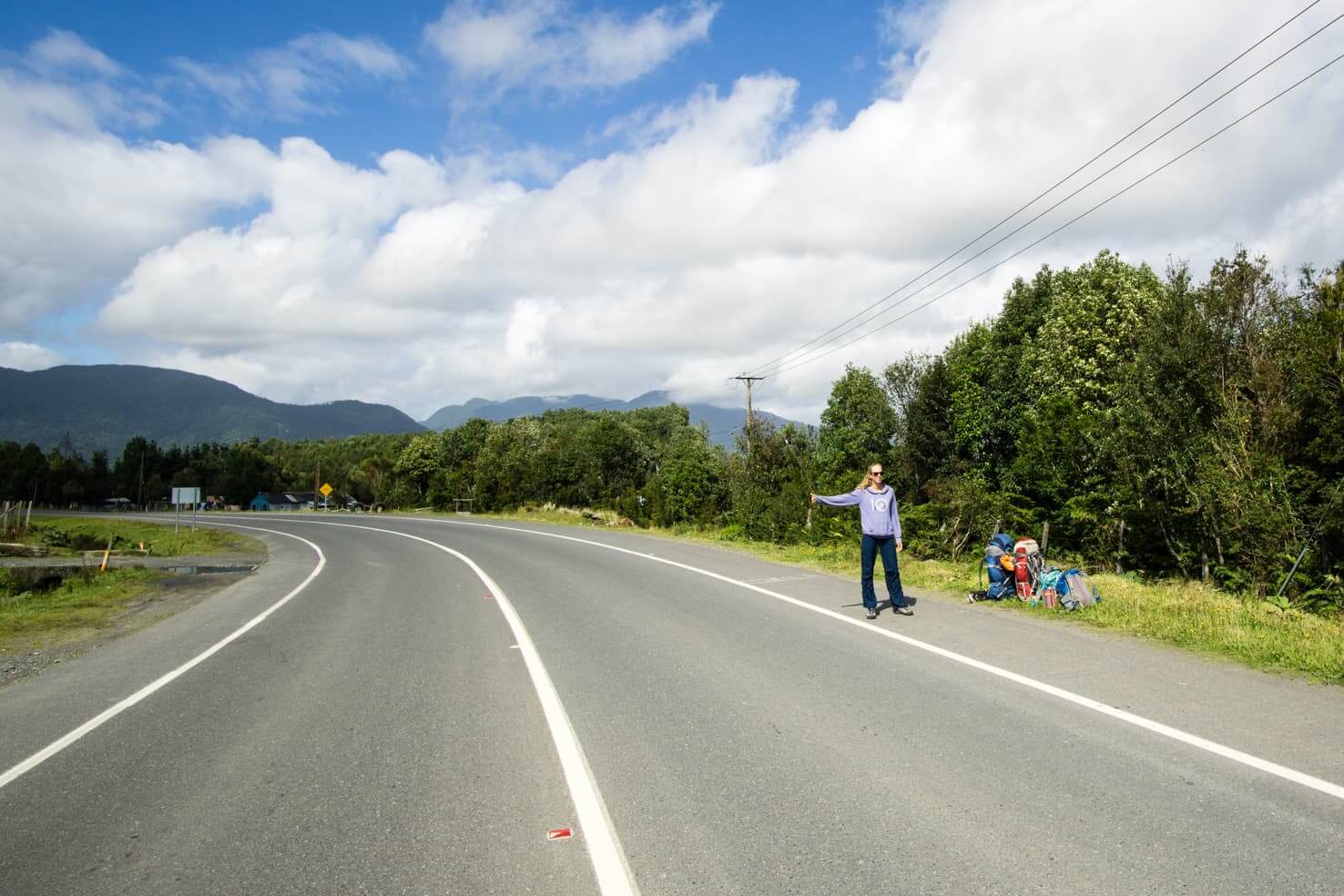 Hitchhiking Carretera Austral in Chile