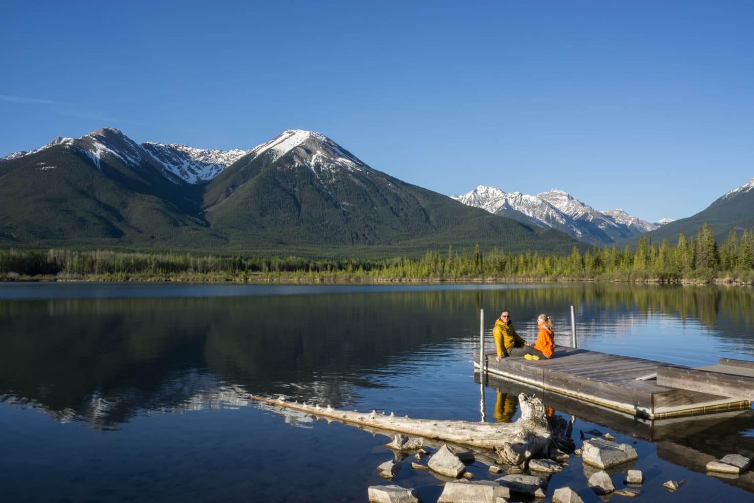 Western Canada Road Trip from Calgary to Vancouver - Vermilion Lakes