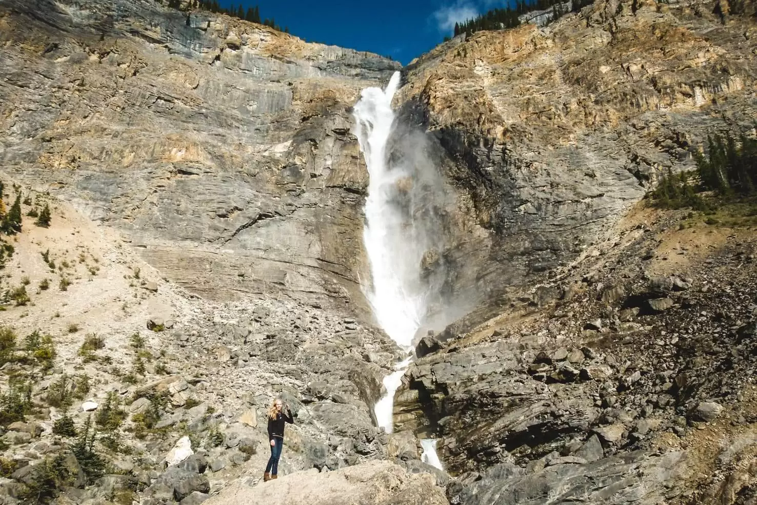 Adventure travel guide to Yoho National Park - Takkakaw Falls