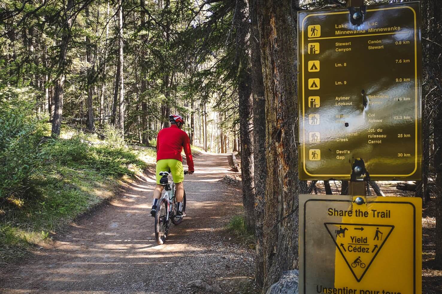 Aylmer Lookout Hike & Bike Trip, Banff National Park