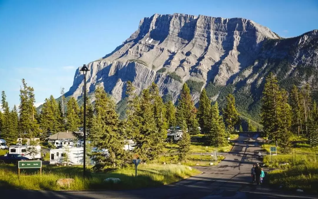 Camping in Banff National Park - Tunnel Mountain Campground-8