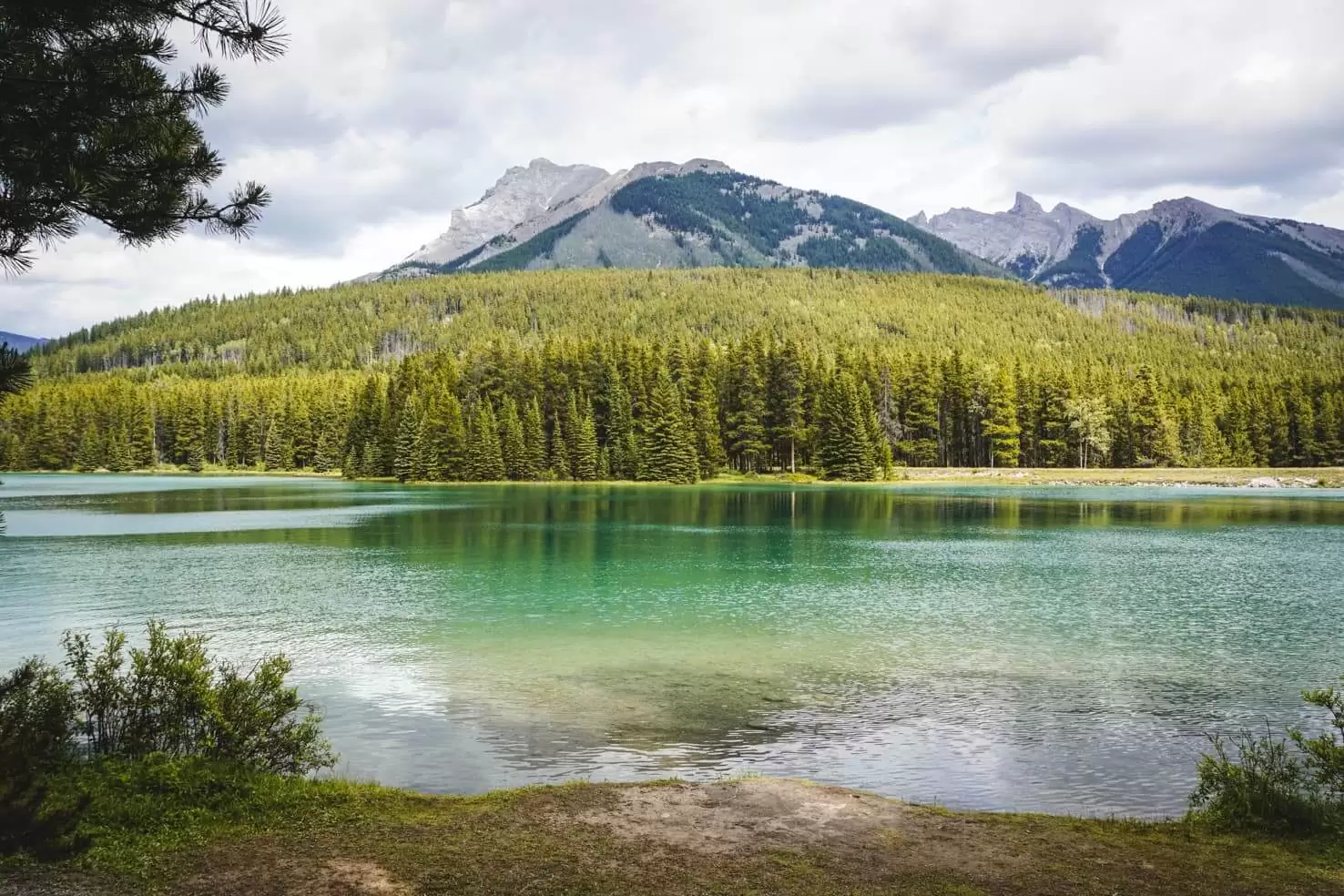 Camping in Banff National Park - Two Jack Lakeside Campground