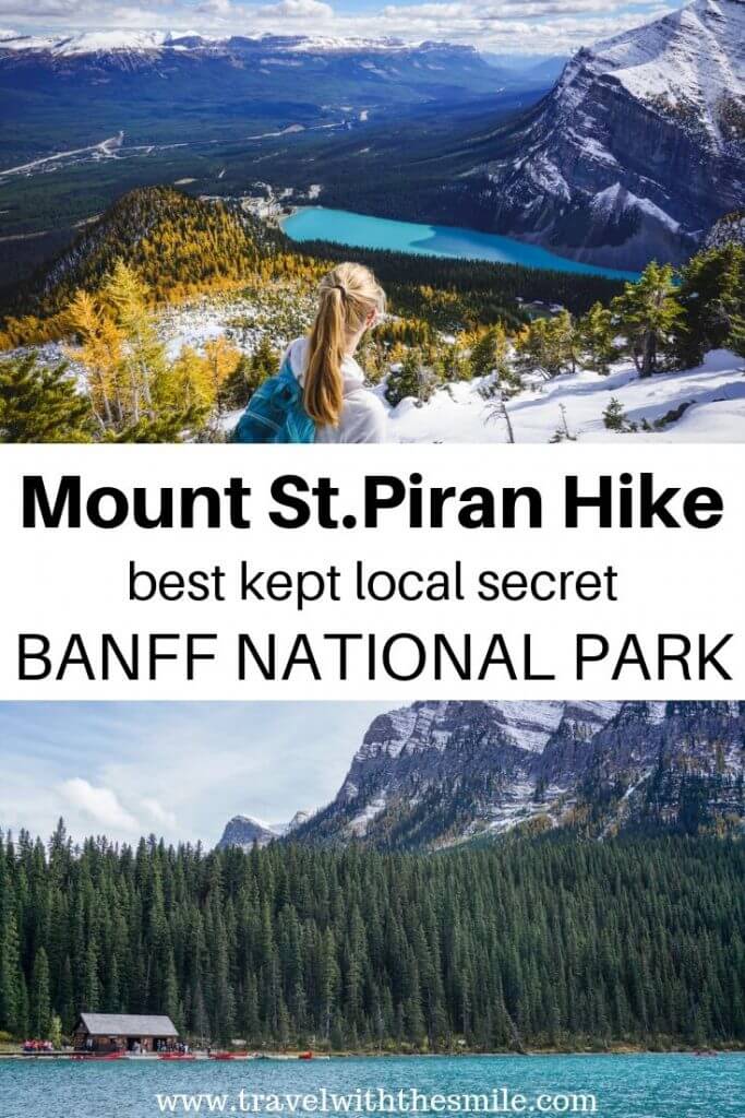 Mount St. Piran Hike, Banff National Park - best kept local secret in the Canadian Rockies. | Banff National Park | Canadian Rockies | Canada | Day trip in Banff | Things to do in Banff | Hikes in Banff | #canadianrockies #banffnationalpark #banff #hiking #outdoors #adventure #bucketlist