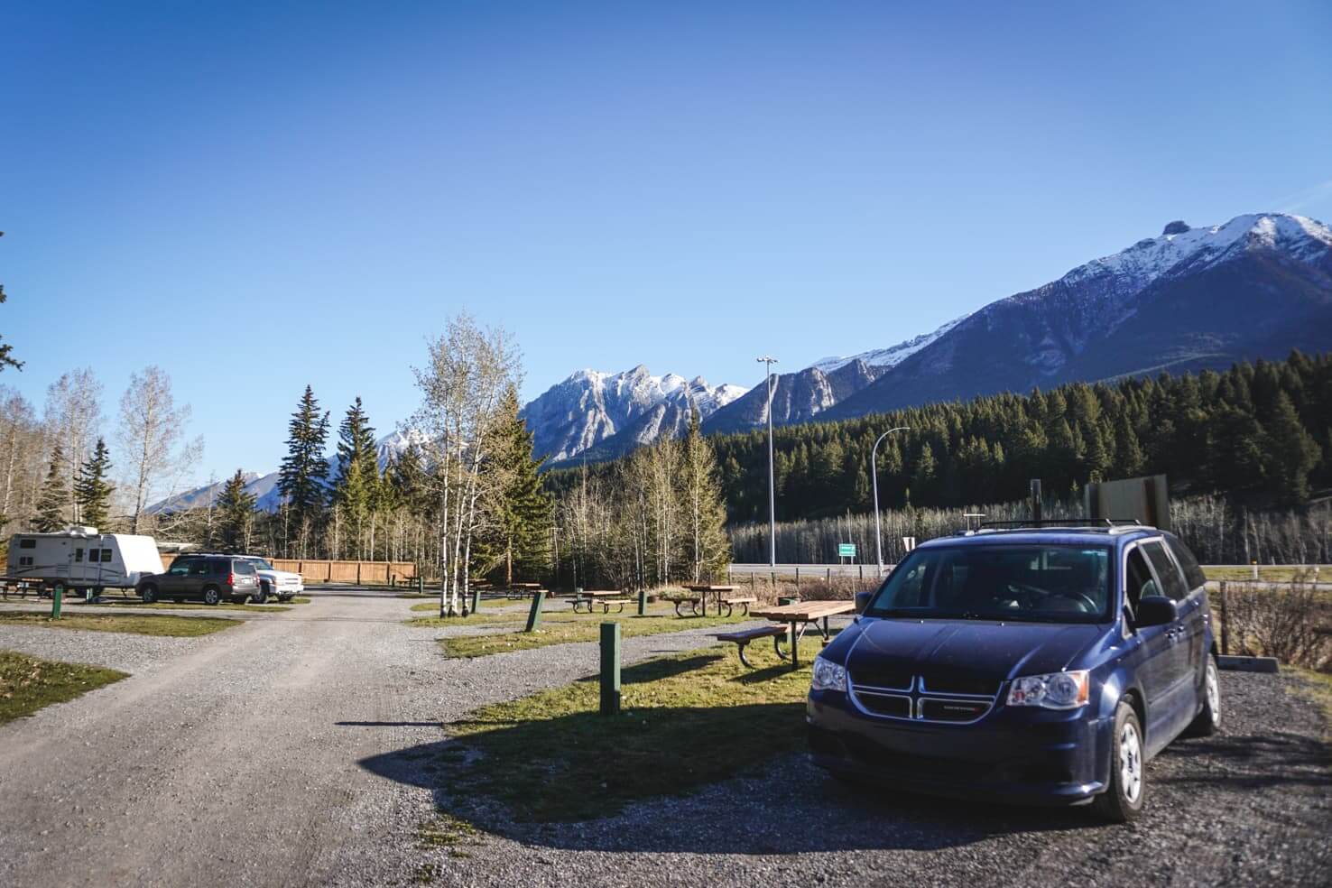 Wapiti Campground in Canmore