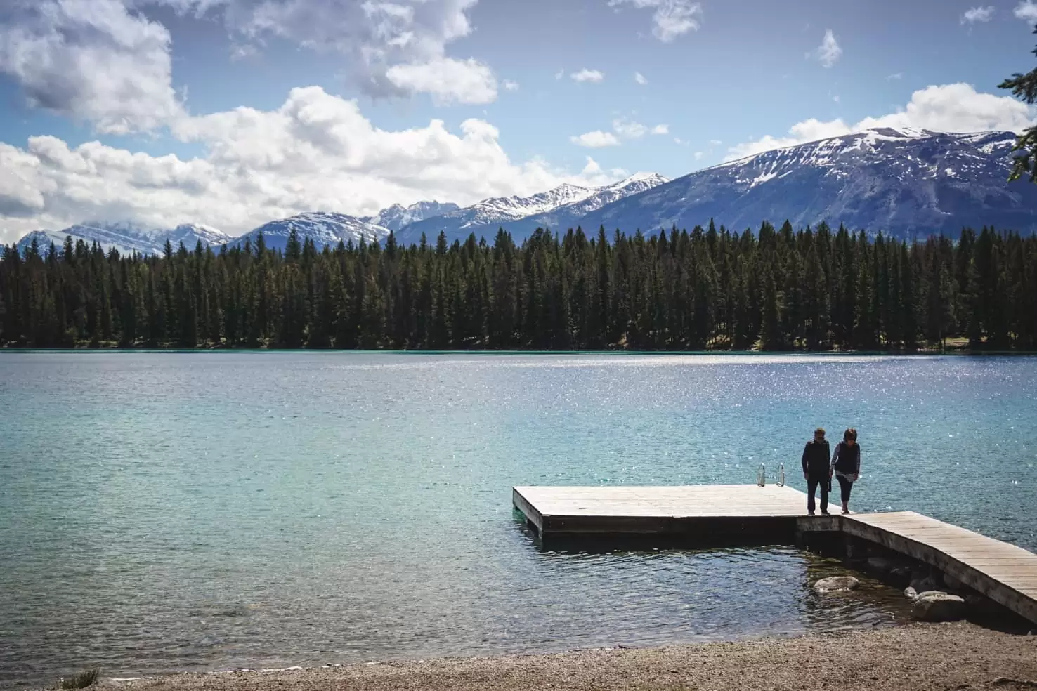 Things to do in Jasper National Park - 17 Enjoy a swim at Lake Annette