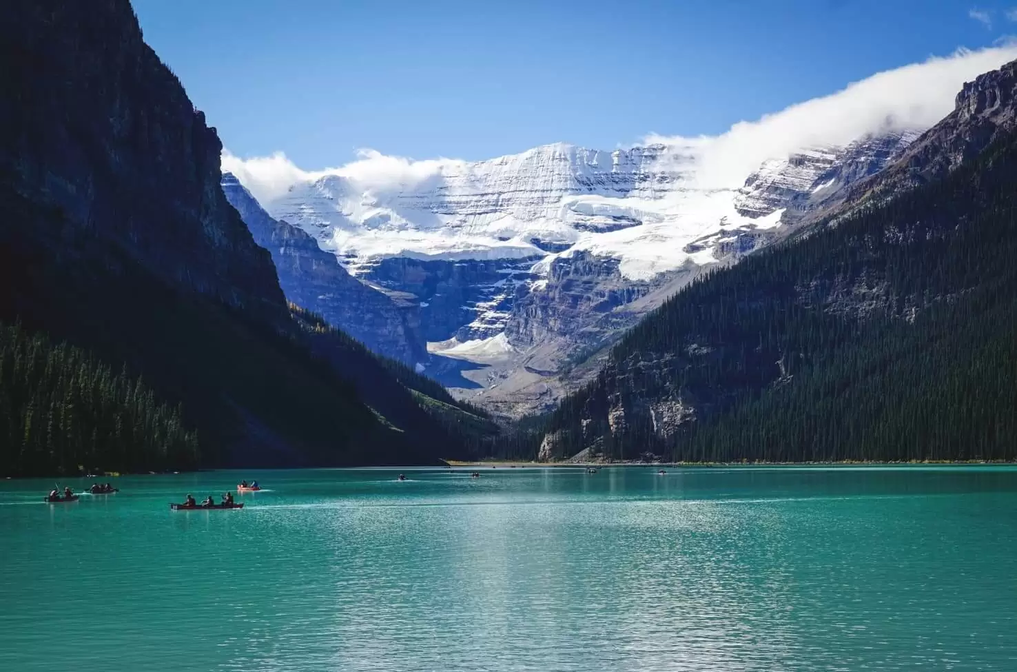 Canadian Rockies road trip itinerary - Lake Louise, Banff National Park