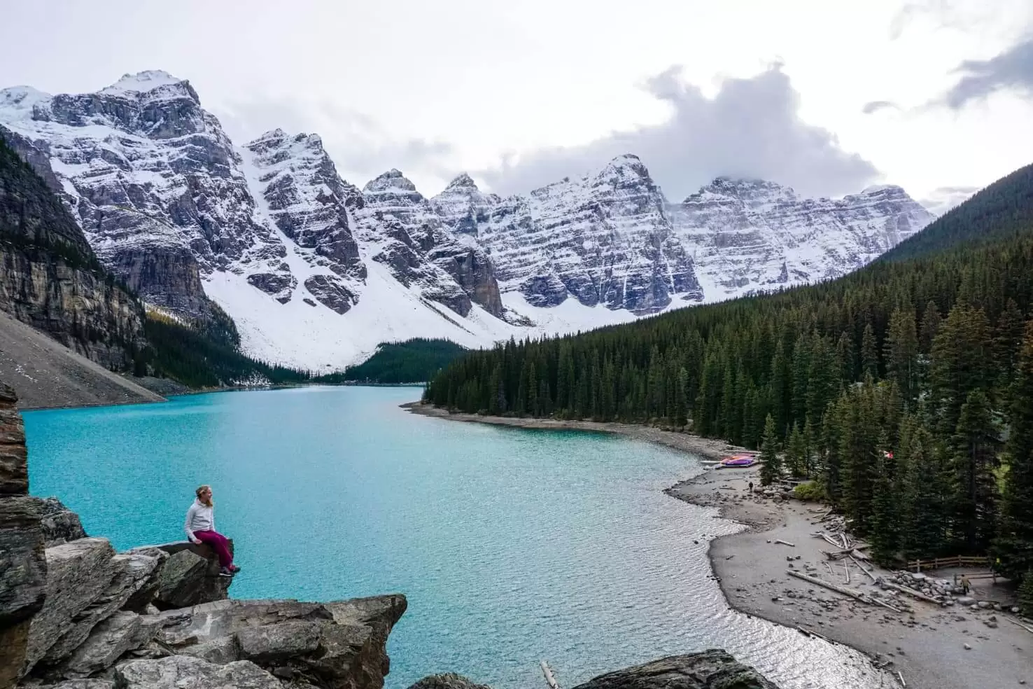 Moraine Lake in September