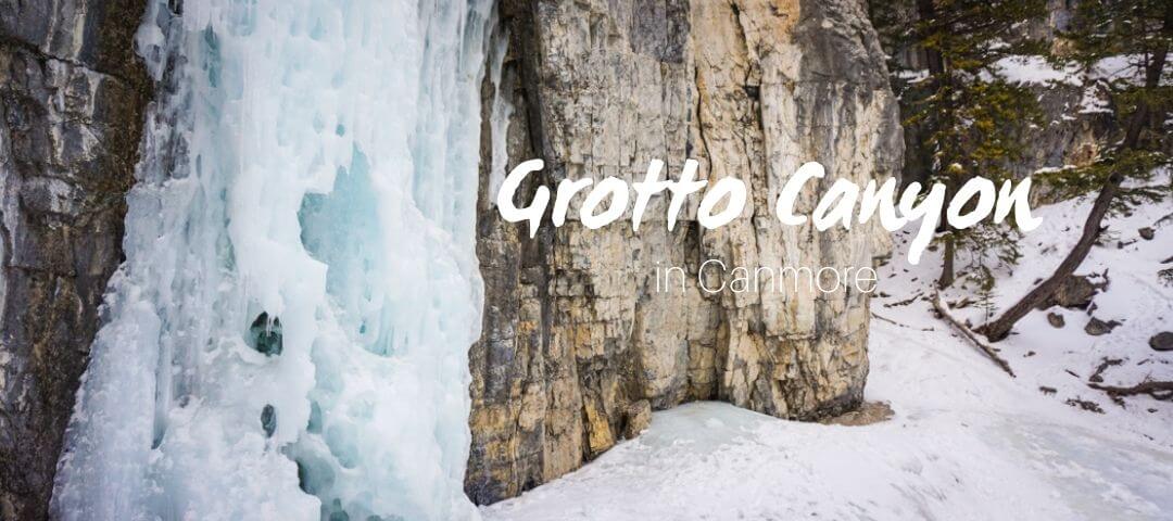 Grotto Canyon Ice Walk Near Canmore