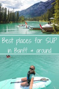 11 Best Places for Stand up Paddle Boarding in Banff & Around