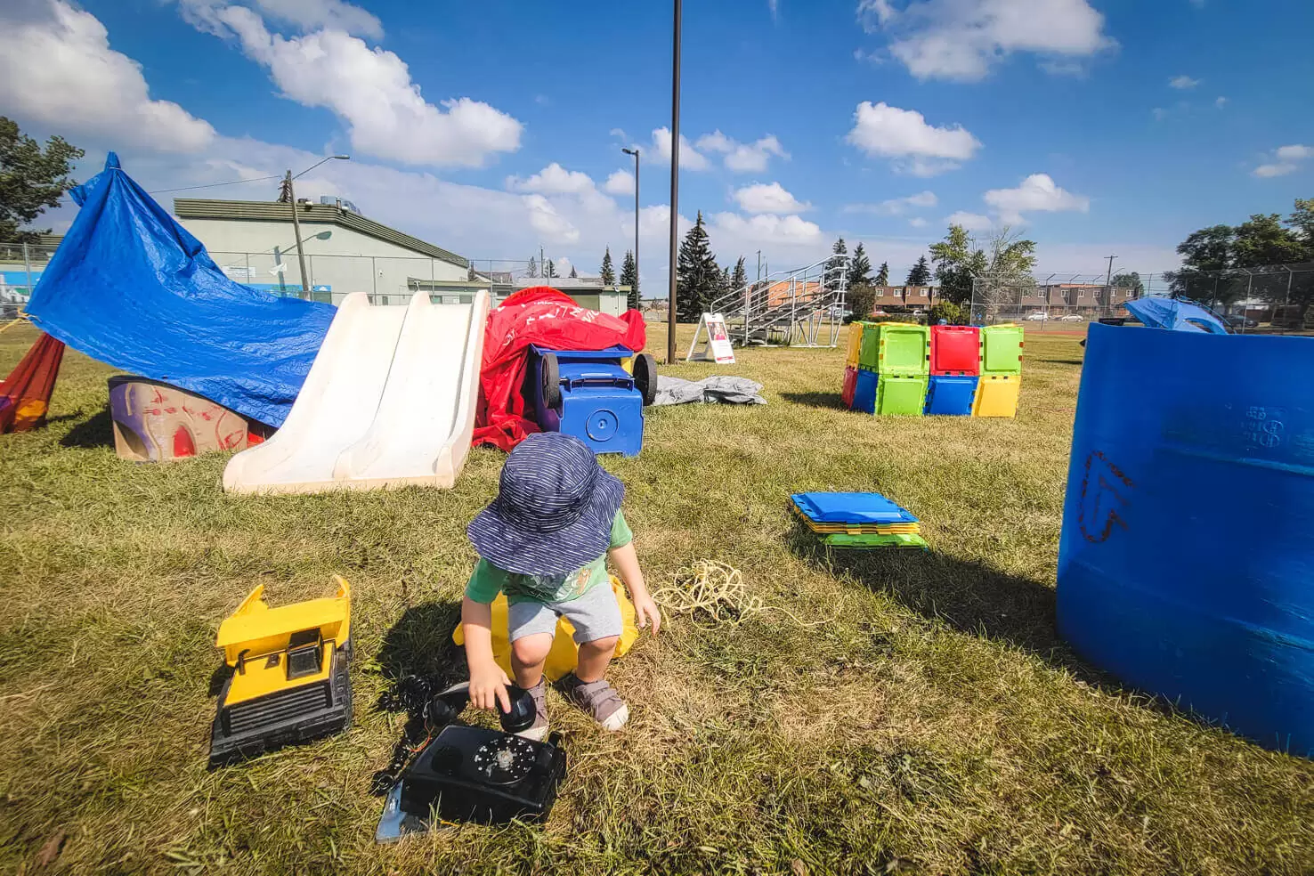 Mobile adventure playground by City of Calgary