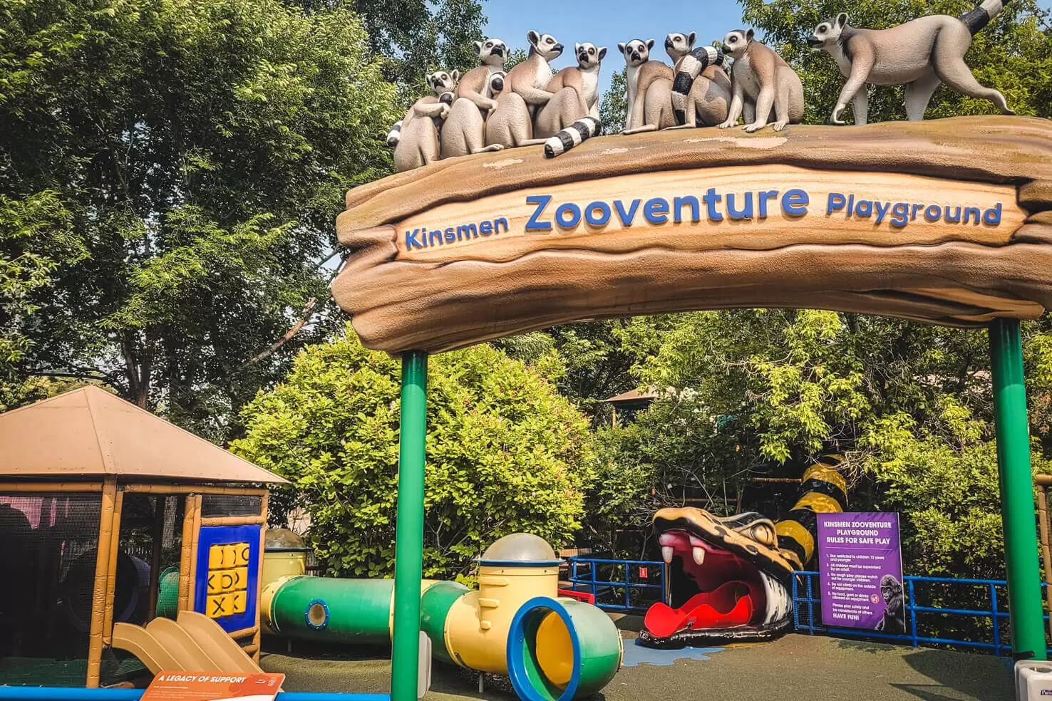 Zooventure playground at Calgary Zoo