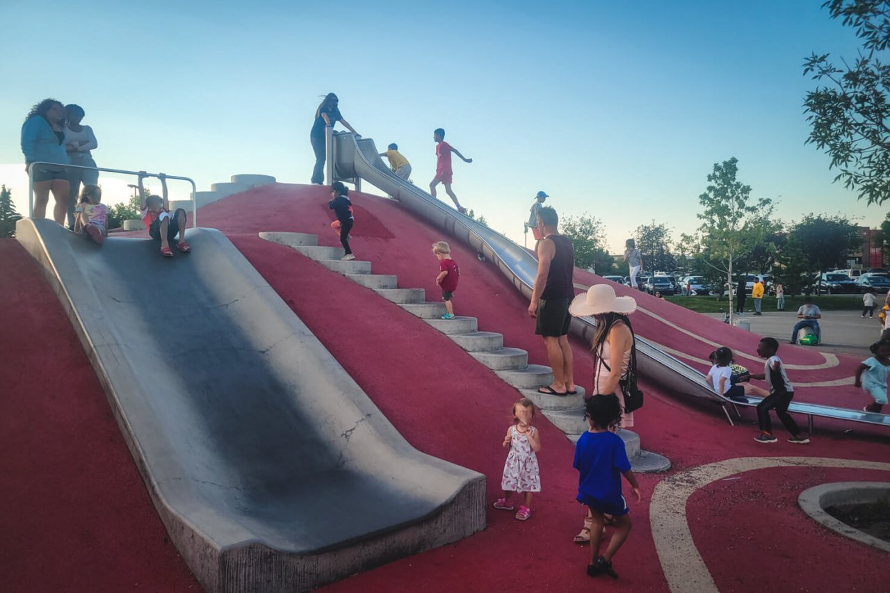 Prairie Winds Spray Park, Wading Pool & Playground