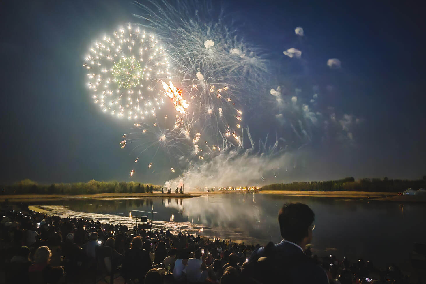 Fireworks at Global Fest, Calgary