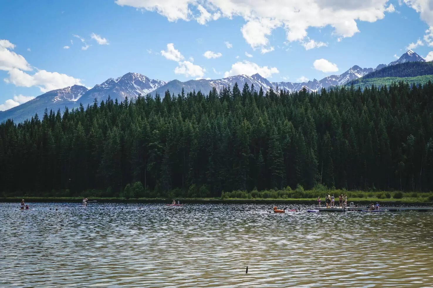 Cedar Lake in Golden, BC