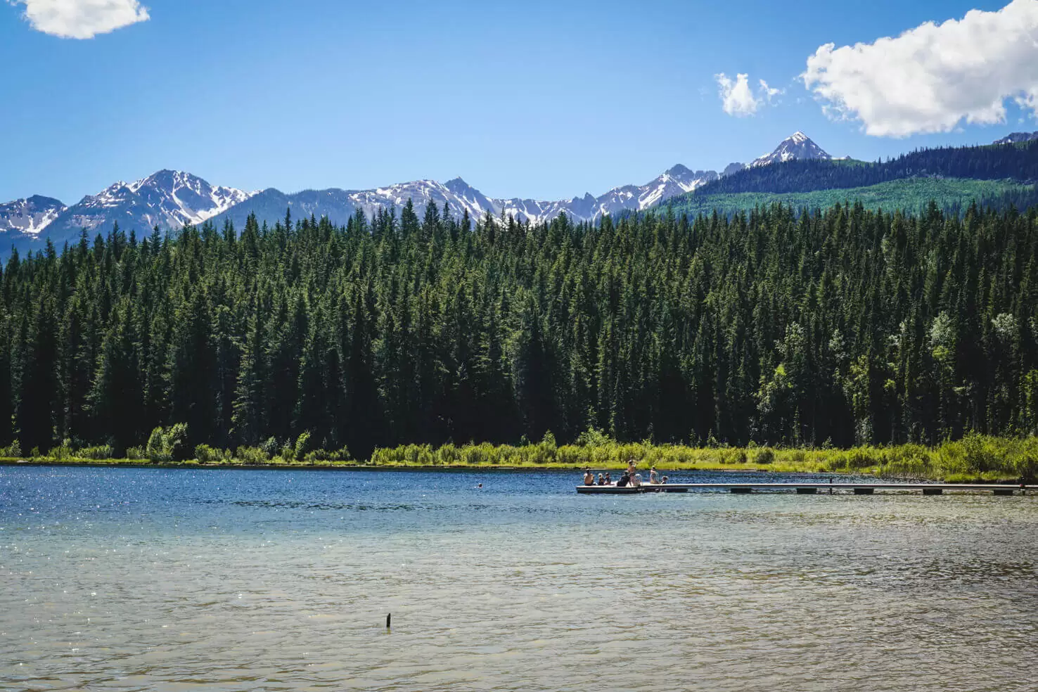 Cedar Lake in Golden, BC