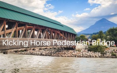 10 Things to Know About the Kicking Horse Pedestrian Bridge