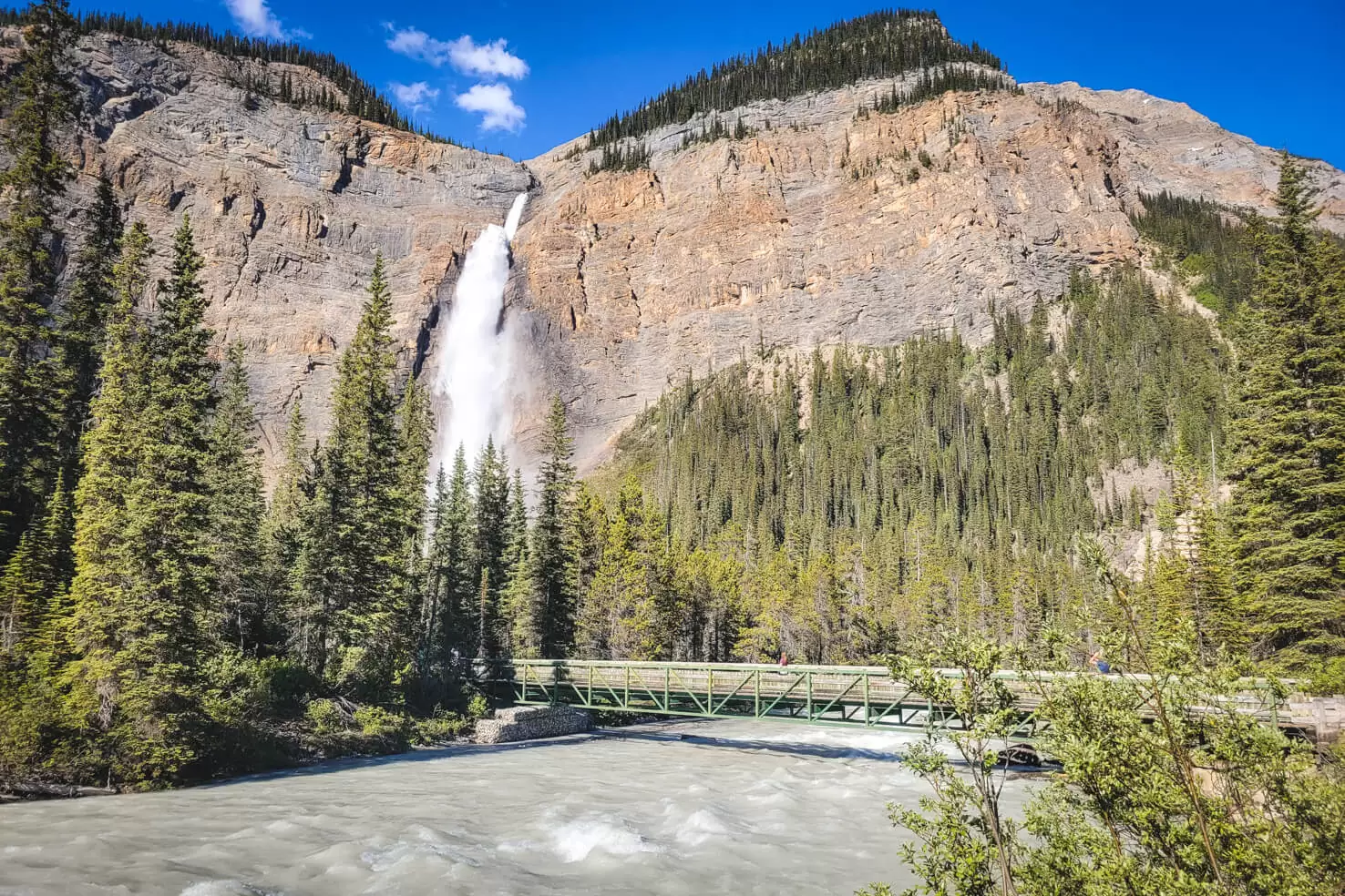 Takakkaw Falls in Yoho National Park