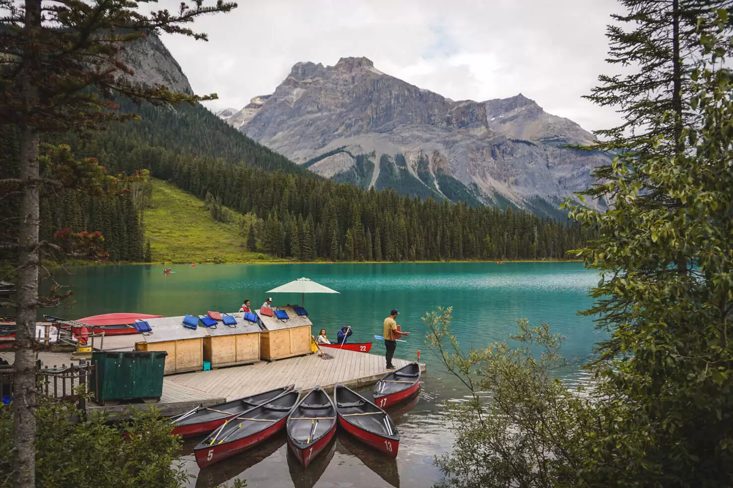 Emerald Lake in Yoho National Park