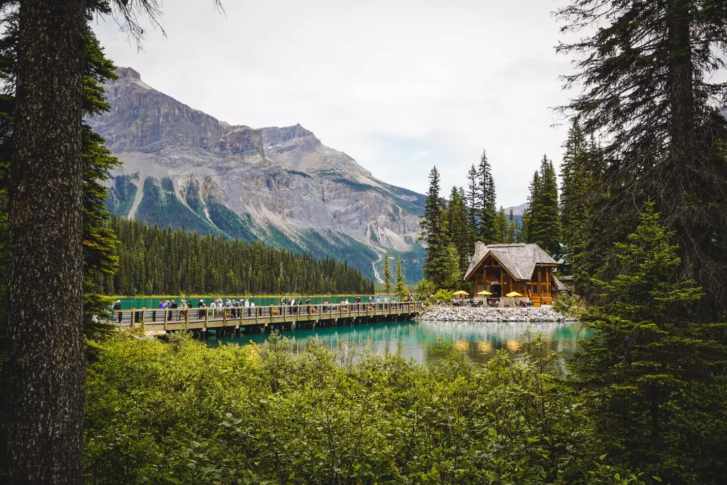 Emerald Lake in Yoho National Park