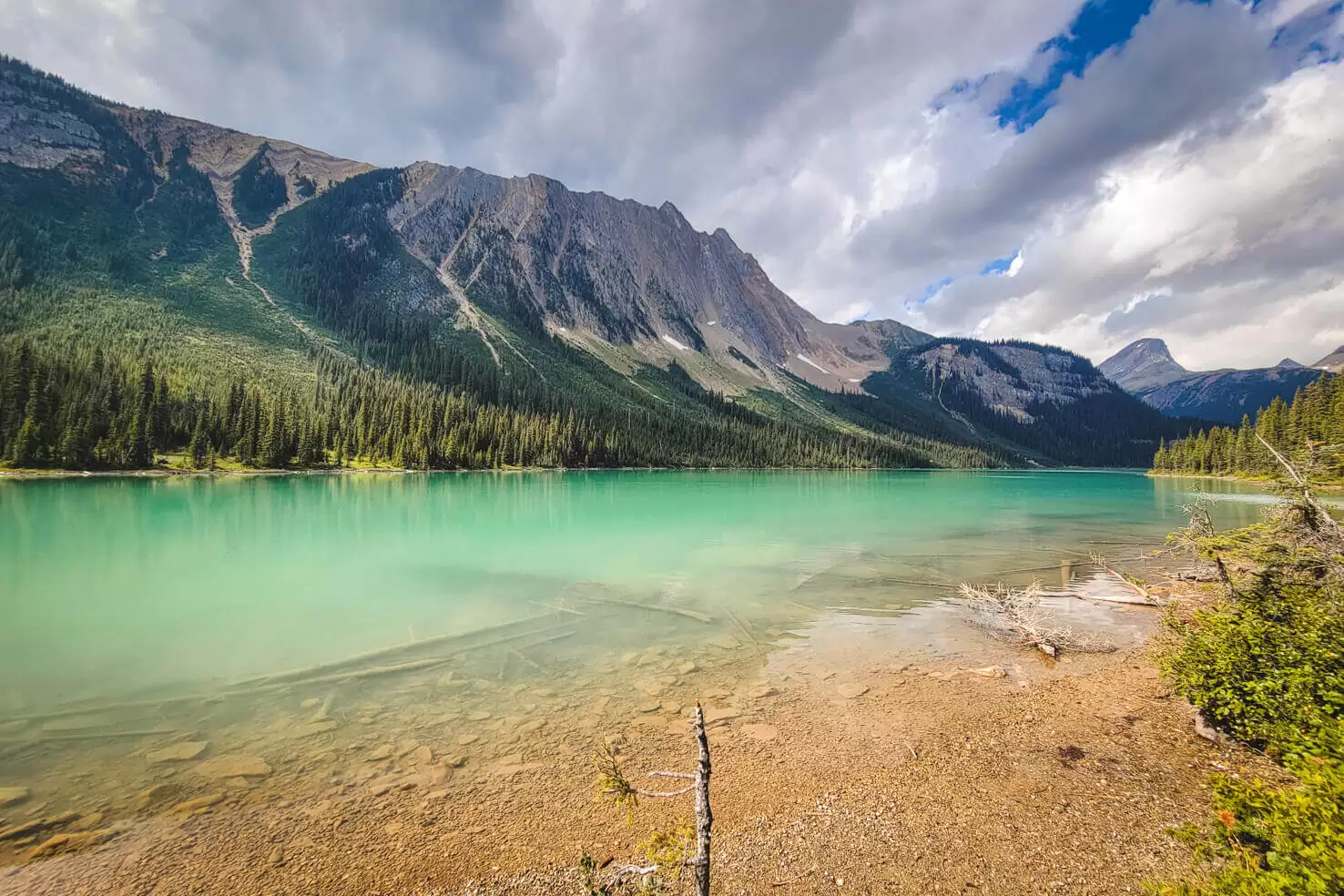 Sherbrooke Lake in Yoho