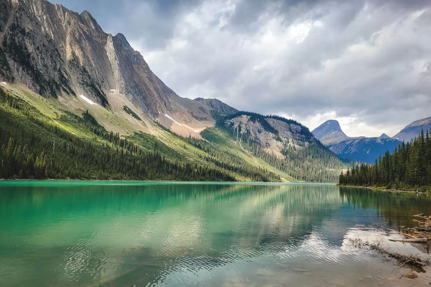 Sherbrooke Lake in Yoho