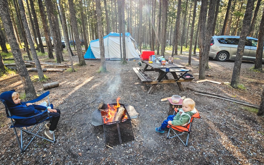 Camping with kids