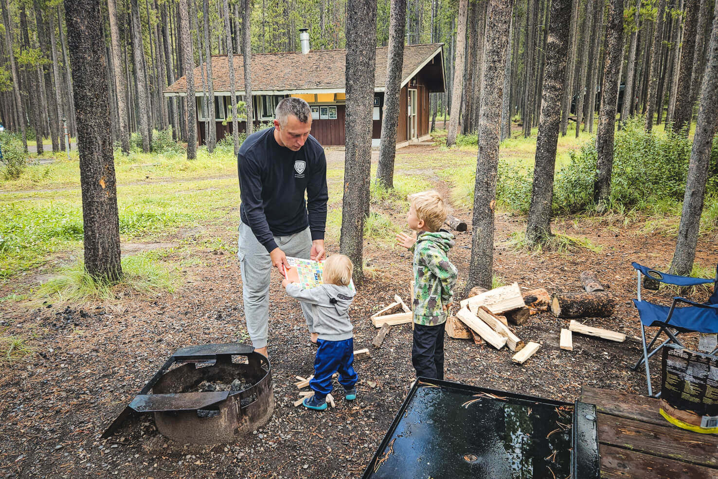 Camping with kids