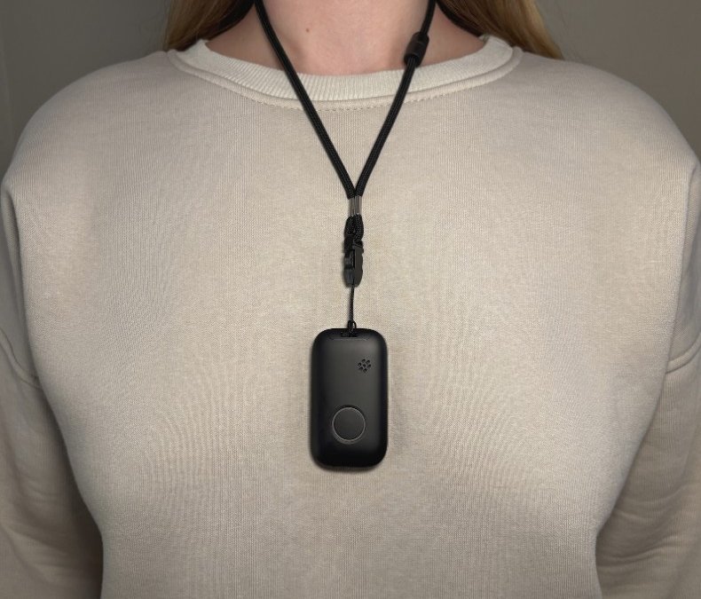 Life Assure Premium Mobile Plus medical alert necklace for hands-free safety while travelling