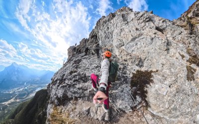 Via Ferrata Banff: My Ridgewalker Review at Mt. Norquay (Tips + FAQ)